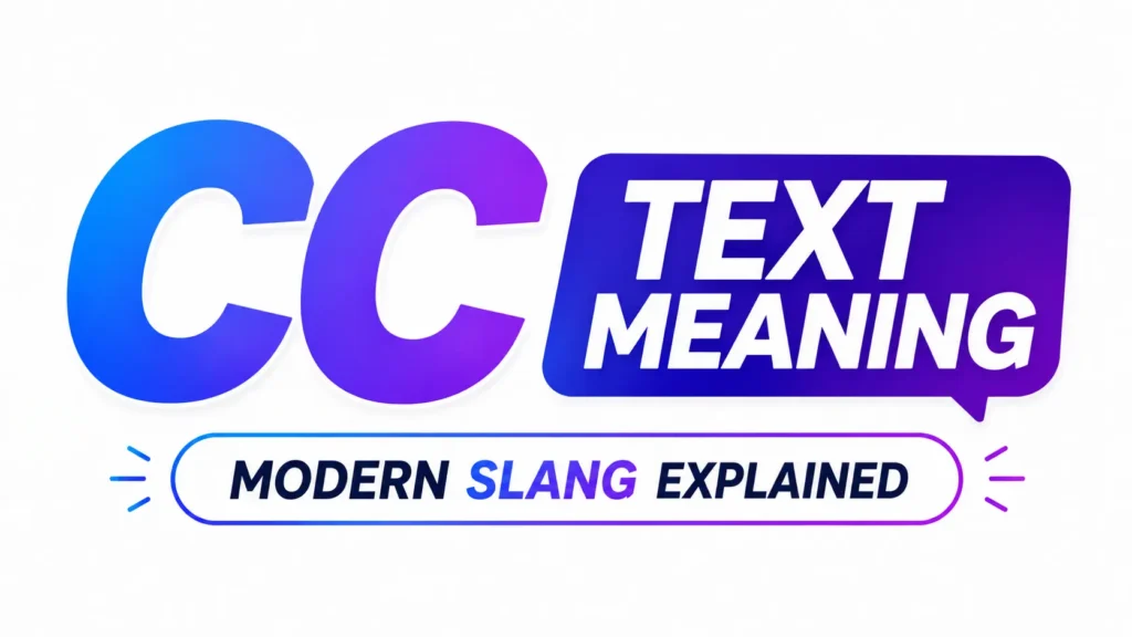 CC Text Meaning: What CC Really Means in Text Messages, Social Media, and Online Chats