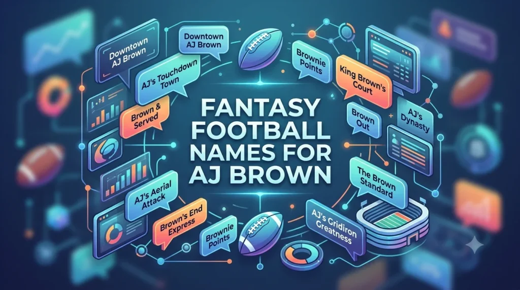 Fantasy Football Names for AJ Brown: The Ultimate Playbook for Winning Your League’s Wordplay