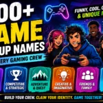 200+ Game Group Names for Every Gaming Crew