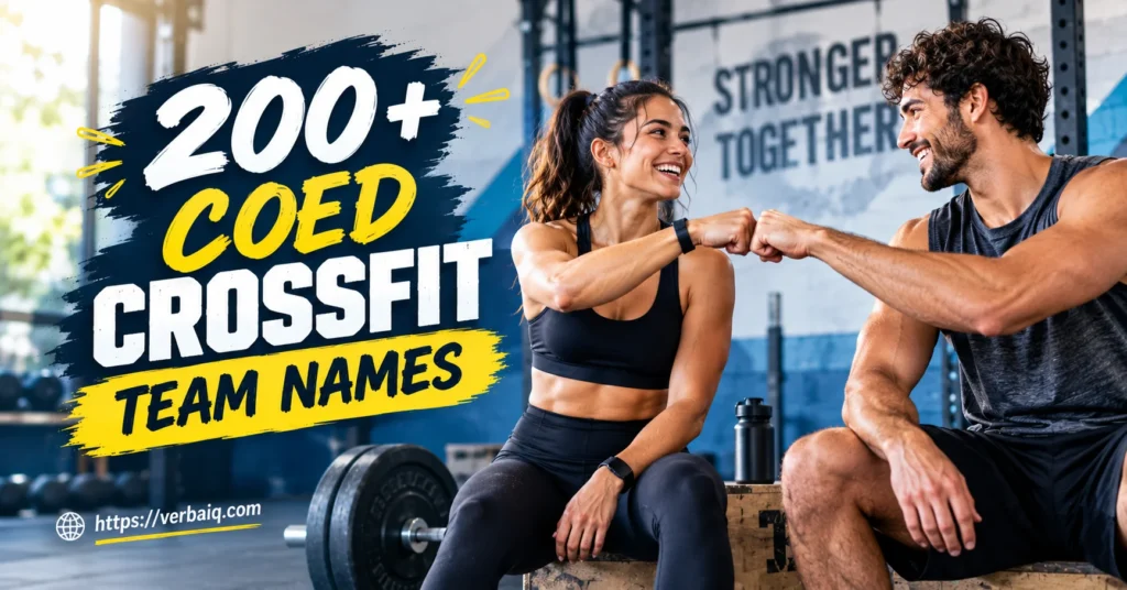 200+ Coed CrossFit Team Names for Mixed Squads