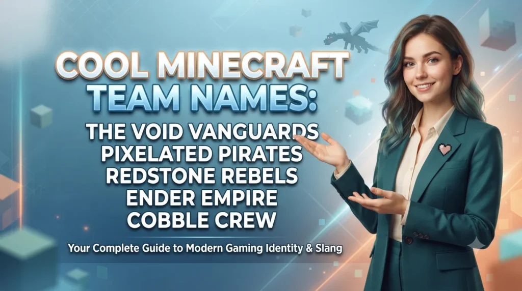 cool minecraft team names