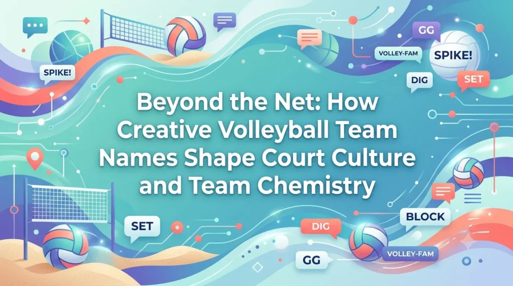 Beyond the Net: How Creative Volleyball Team Names Shape Court Culture and Team Chemistry