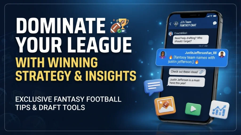 fantasy team names with justin jefferson