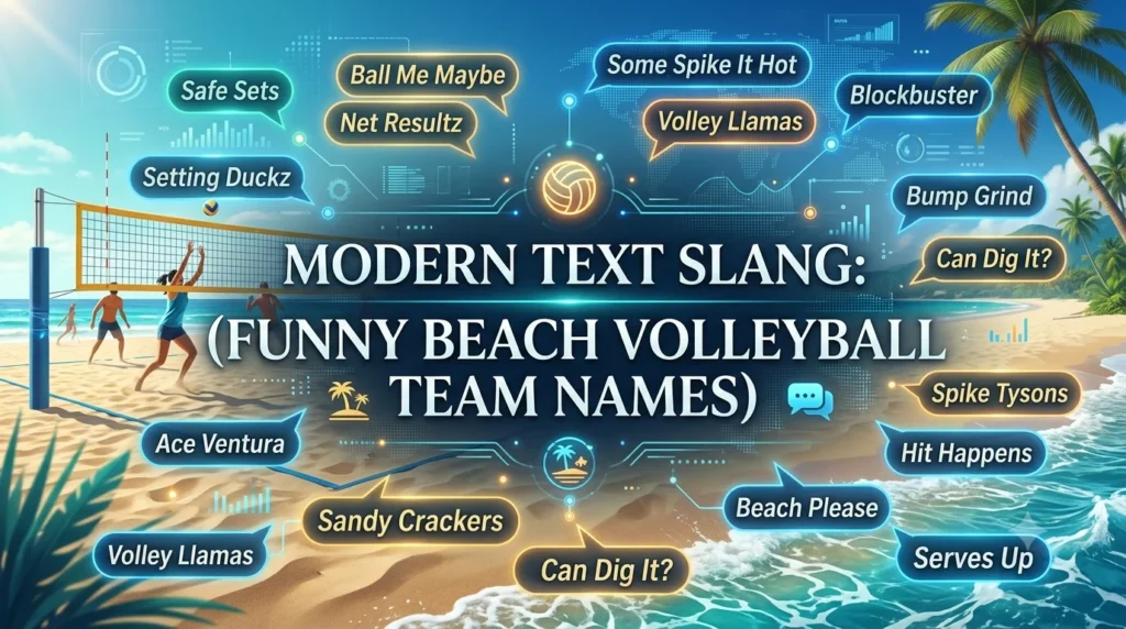 Funny Beach Volleyball Team Names: The Ultimate Guide to Court Side Comedy