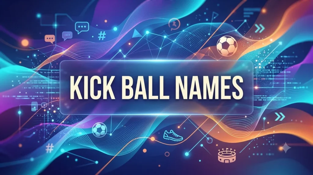 Beyond the Playground: Decoding the Secret Cultural Power of Kick Ball Names