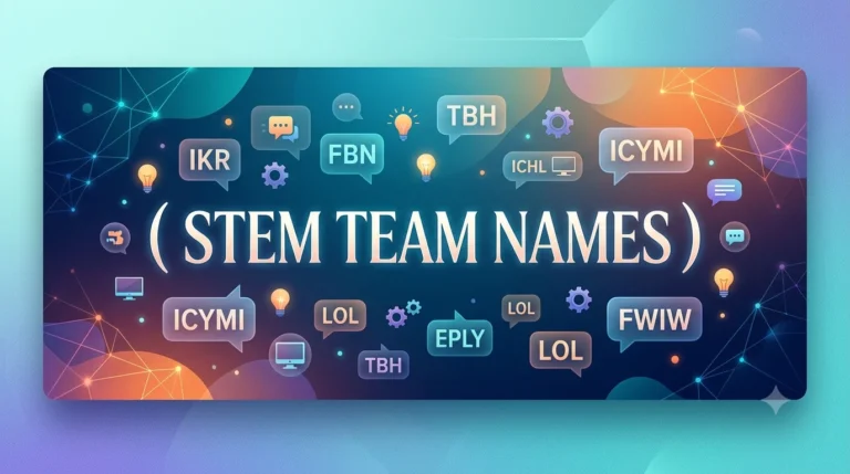stem team names