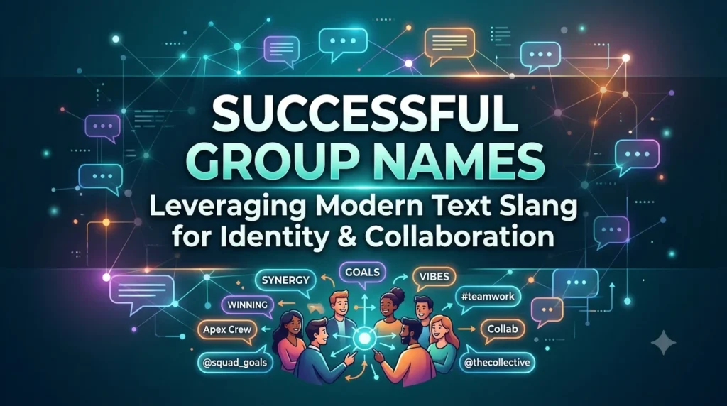 Successful Group Names: The Psychology and Art of Naming Your Dream Team