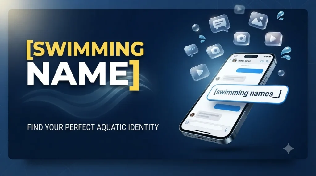 swimming names