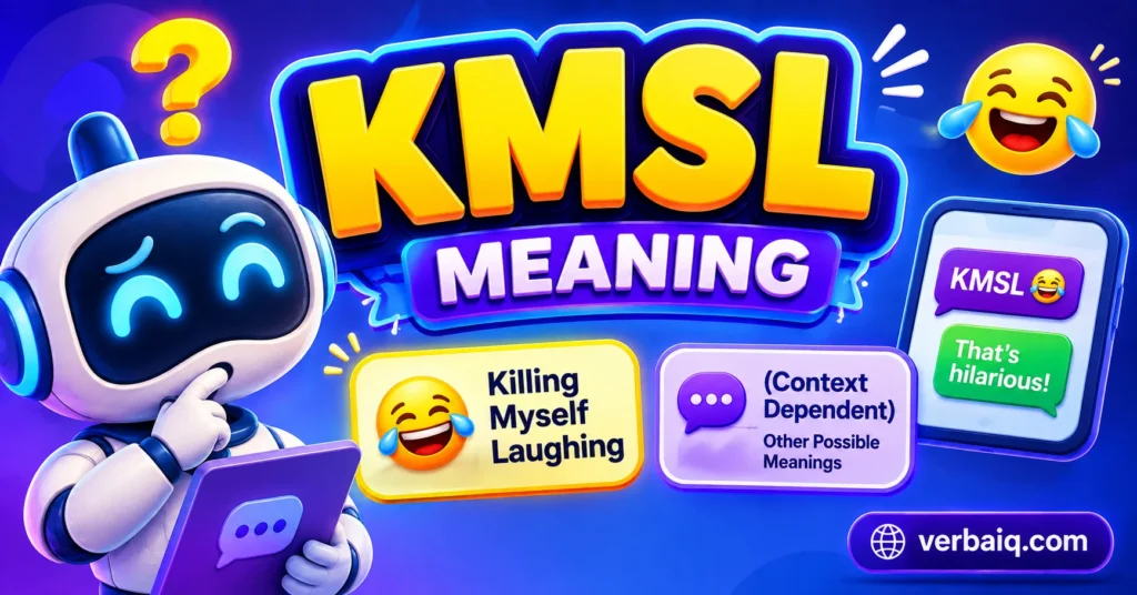 KMSL Meaning: Why Does This Slang Sound So Serious?
