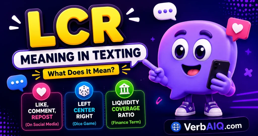 LCR Meaning in Text: Why Those 3 Letters Can Confuse You