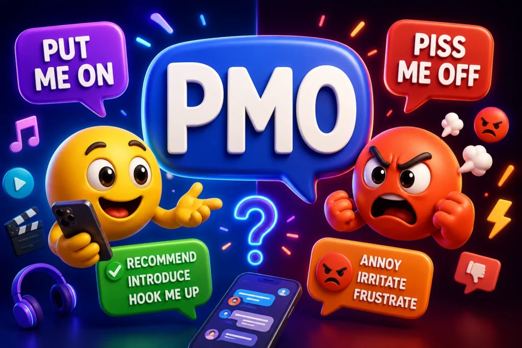 PMO Full Form in Slang: Meaning in Text & TikTok