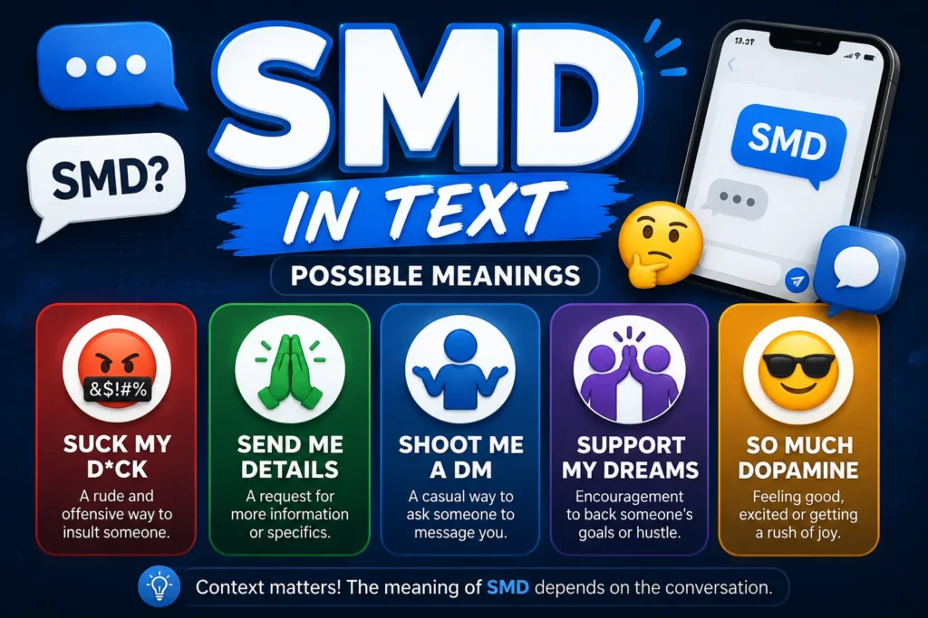 SMD in Text: What Does It Really Mean?