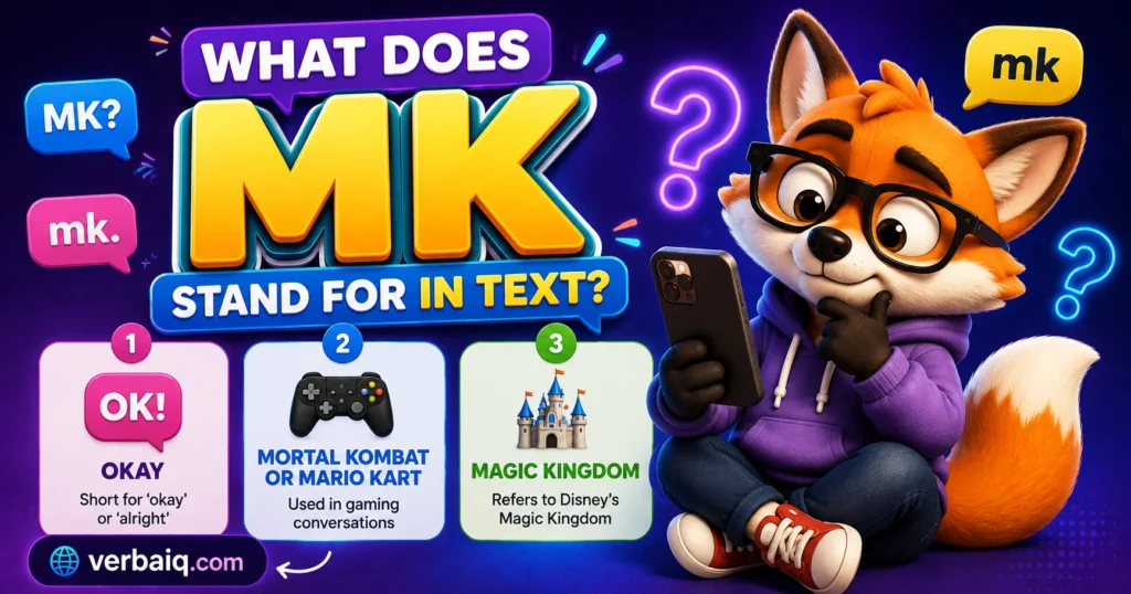 What Does MK Stand for in Text? The Real Meaning