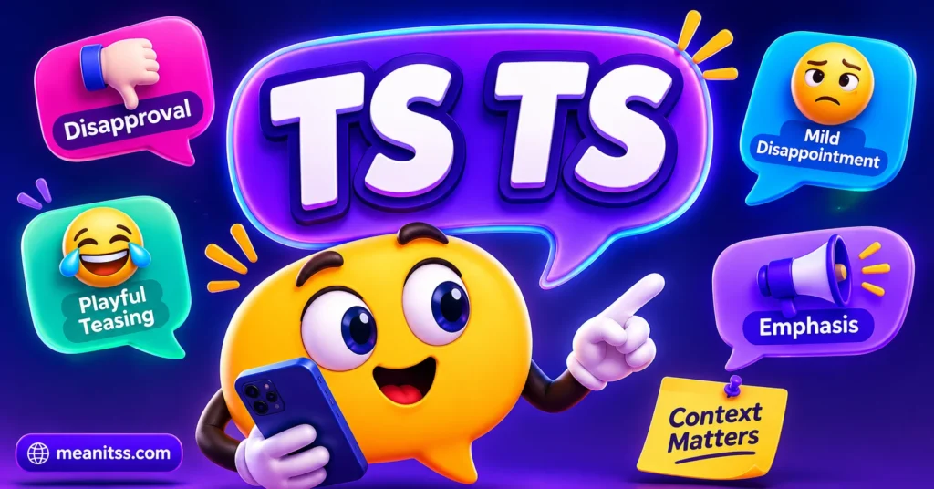 What Does TS TS Mean in Text? The Hidden Clue