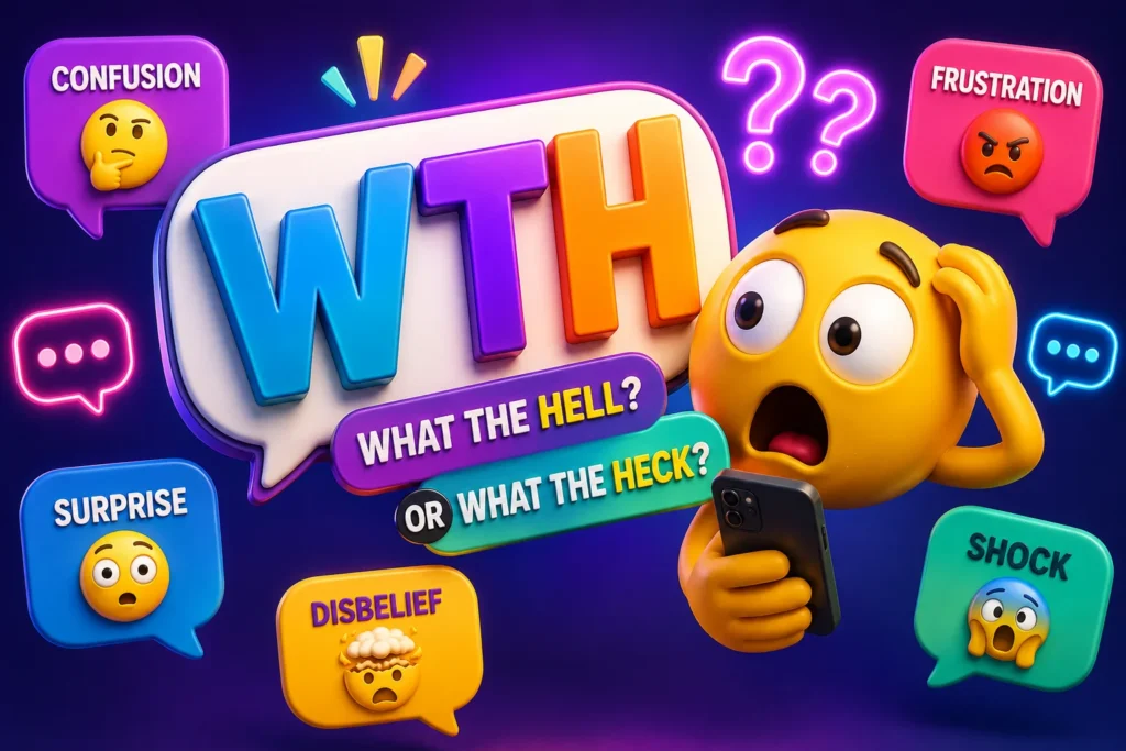 What Does WTH Mean? Text, Slang & Social Media Guide