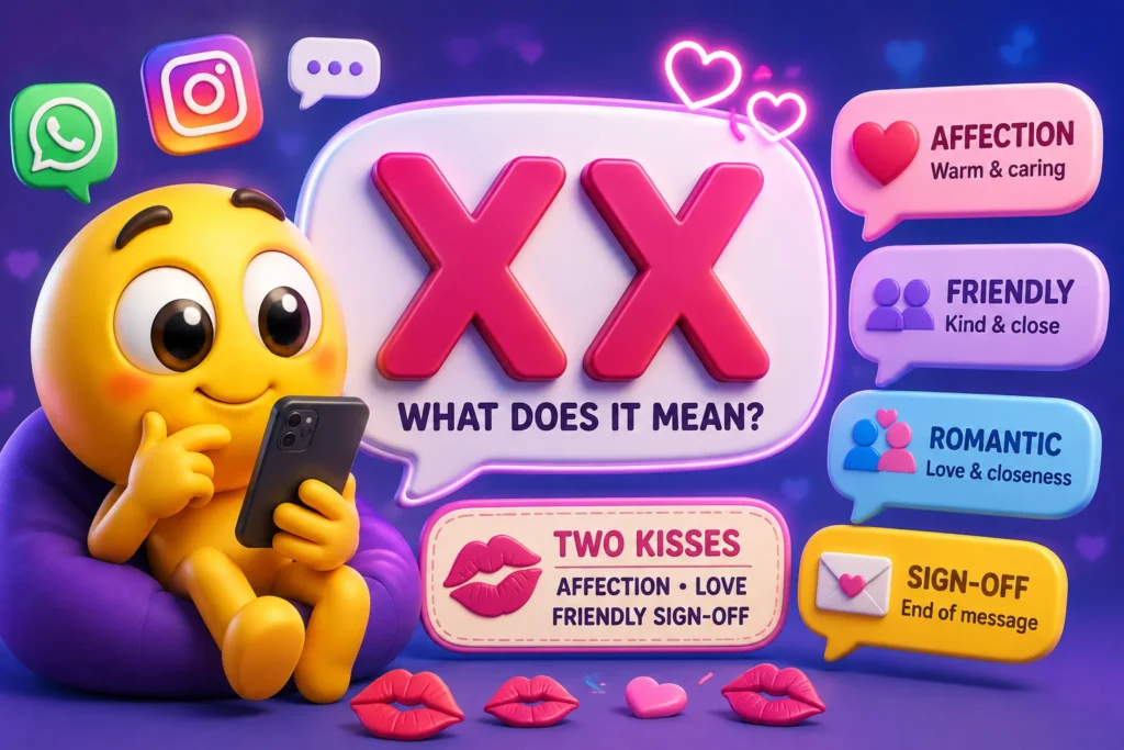 What Does XX Mean? Texting & Social Media Guide