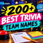 200+ Best Trivia Team Names for Every Quiz Night