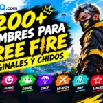 200+ Nombres para Free Fire Originales y Chidos